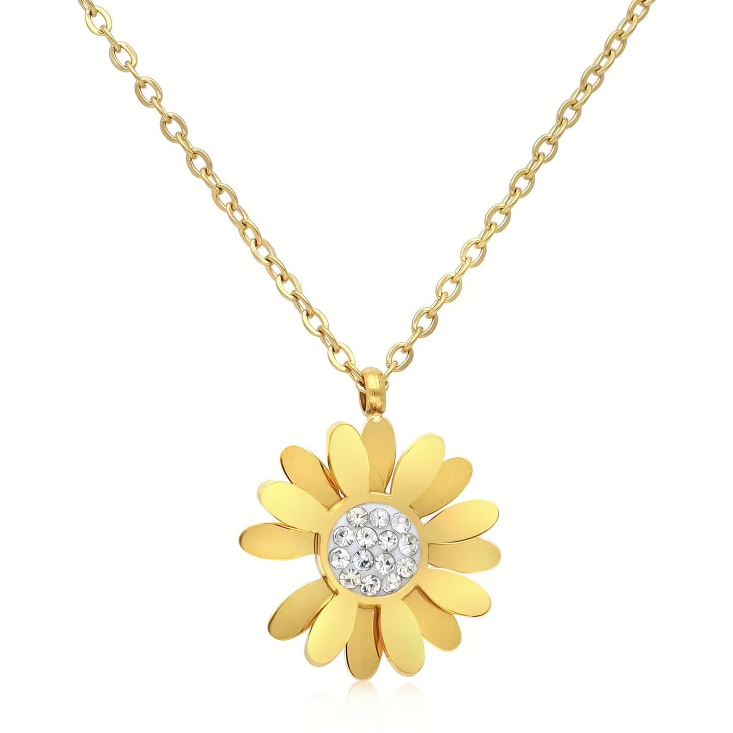 Daisy Flower Necklace