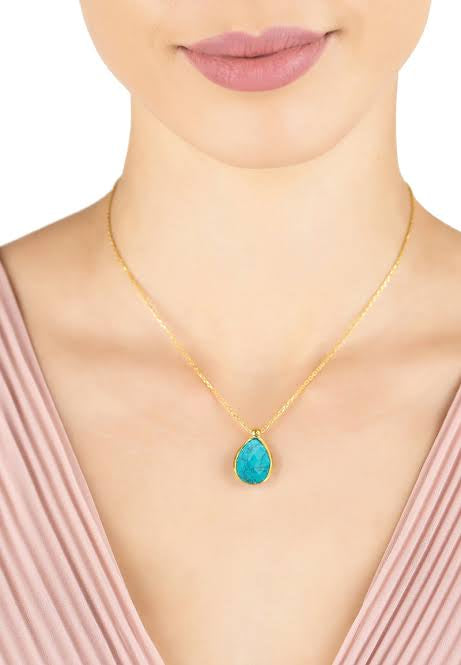 Opal Pendant Necklace